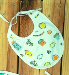 Baby Muslin bibs set of 3